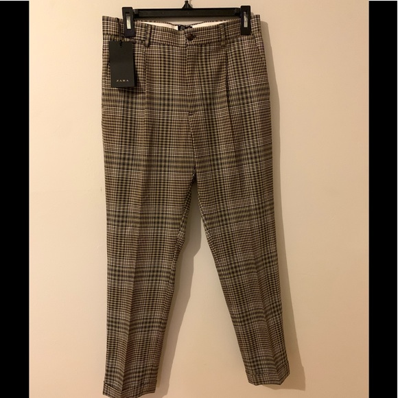 Zara Other - Zara Checkered Dress Pants W30